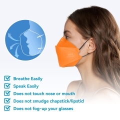 小汝医療  Keangs KN95 Face Masks 500 Pack, Breathable Protective Disposable Mask for Adults And Teens, Multicolor