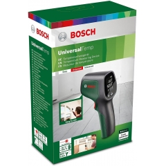 小汝医療 Bosch 博世 UniversalTemp 红外温度计（温度范围：-30°C 至 +500°C，2 个电池，AA，纸盒包装）