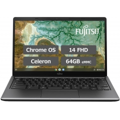 富士通 FMV Chromebook WM1/F3 FCBWF3M11T 笔记本电脑(Chrome OS/可触屏/14型/Celeron 6305/4GB/闪存 64GB/无Office) 深铬