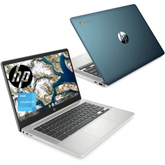 Google Chromebook HP 笔记本电脑 HP Chromebook 14a 英特尔® Celeron® N4500 14英寸 全高清 IPS触控显示屏 日语键盘 Wi-Fi6适用