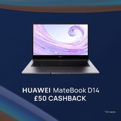 Huawei 华为 MateBook D 14 笔记本电脑，全视图 1080P 全高清超极本 PC-（英特尔酷睿 i5-10210U，MX 250，多屏协作，指纹识别器，8 GB RAM，512 GB SSD，NVIDIA MX250，Wi