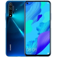 华为 Nova 5T (128GB, 6GB) 6.26" LCD，Kirin 980，48MP 四摄像头，22.5W 快速充电，双 SIM GSM 无锁全球 4G LTE 国际型号 YAL-L21Huawei Nova 5T 深